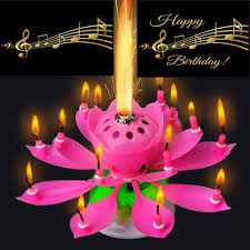 Happy Birthday Music Candle