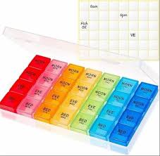 Pill Organizer Boxes