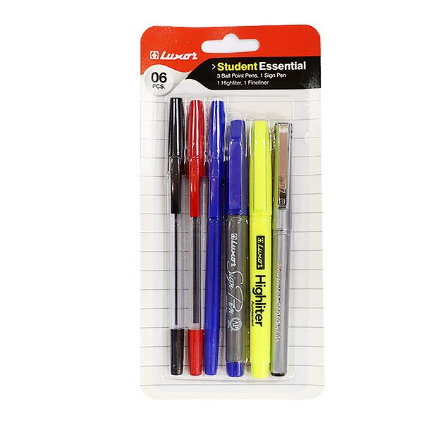 Luxar 6 Pc Pen Set